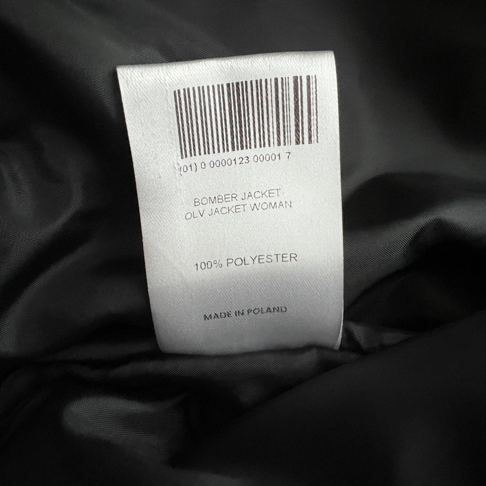 Stylish Bomber Jacket with Gold Finishes - Picture 12 of 12